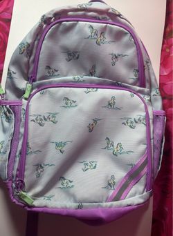 Purple Teal Backpack