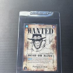 Ace Wanted Poster Op-13