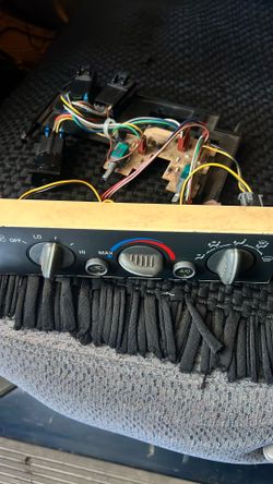 AC Control Panel Chevy