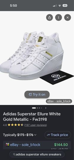 Brand new Super Star Ellure  sneakers