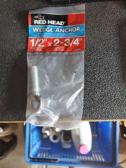 Redhead Wedge Anchor 1/2" X 2-3/4"