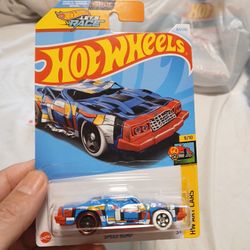 HOT WHEELS 2024 SPEED BUMP RED 163/250 HTB78 LETS RACE NETFLIX SHOW HW ART CARS