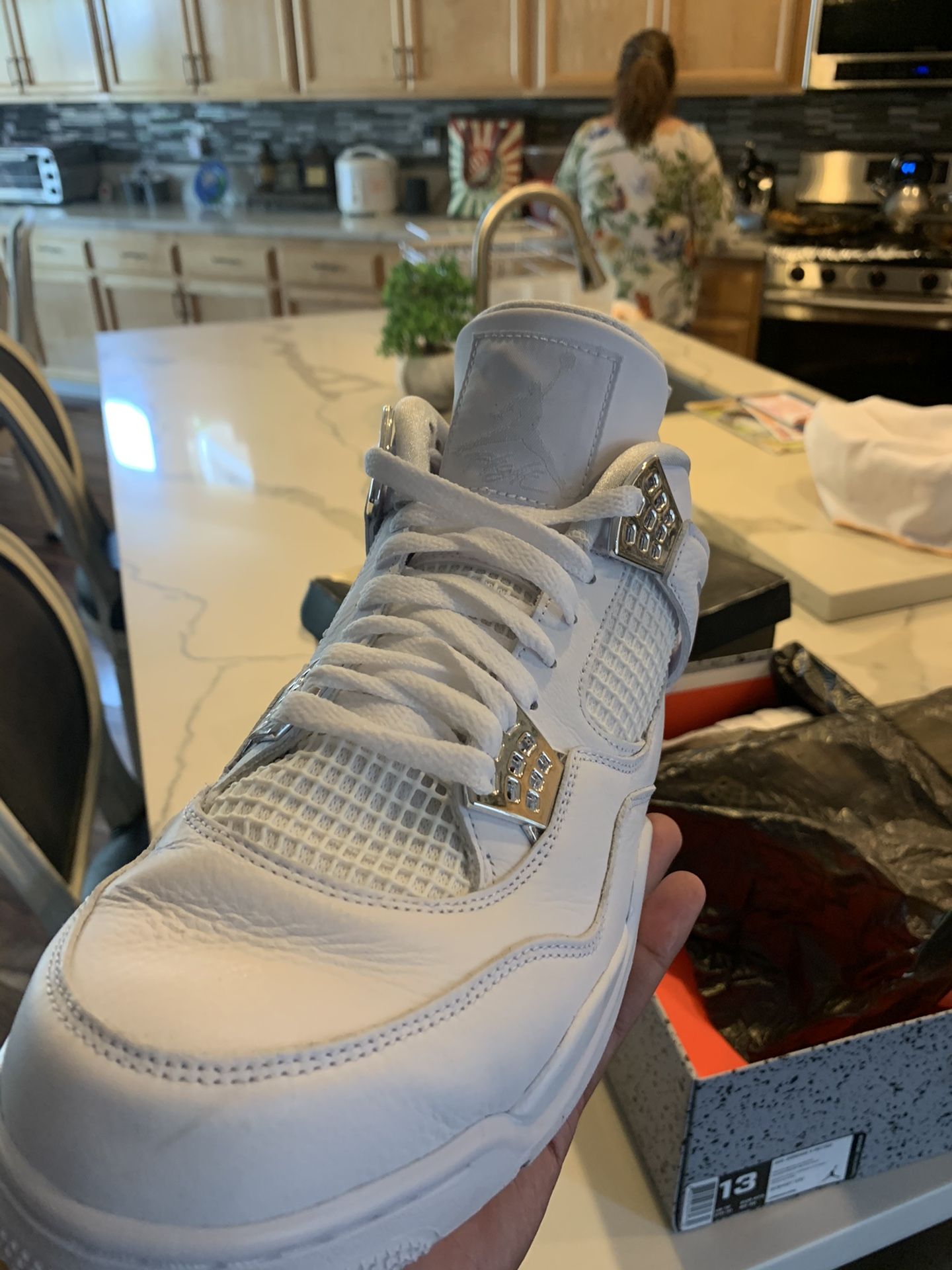 Air jordan retro pure money size 13 slightly used