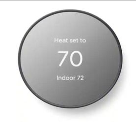 Google Nest Thermostat - Smart Programmable Wi-Fi Thermostat - Charcoal