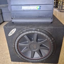 15" Subwoofer And Amp 2500w