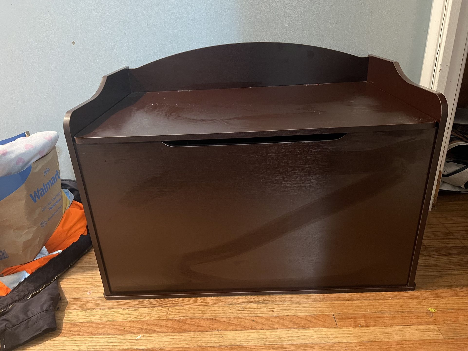 Brand New Wood Toy Box