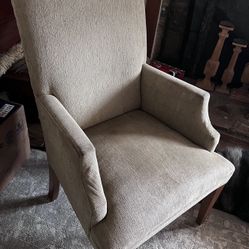 2  Sage Green restoration hardware Armchairs