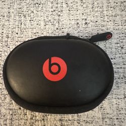 Beats by Dre Black and Red Headphones Case