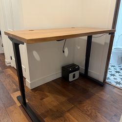 Uplift v2 desk + Mahogany top