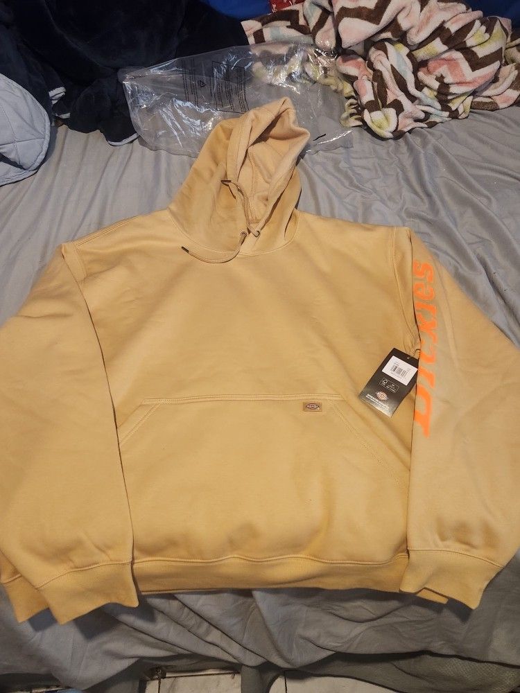 Dickies Water Repellent Sleeve Logo Hoodie Size 2xl Brand New With Tag
