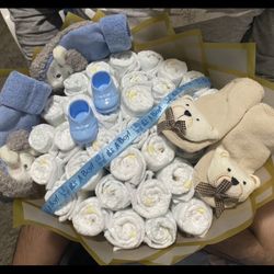 Baby Diapers Bouquet 