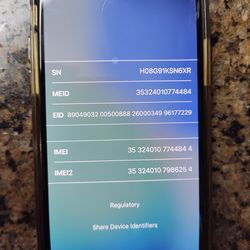 Two iPhones, locked, for parts only.