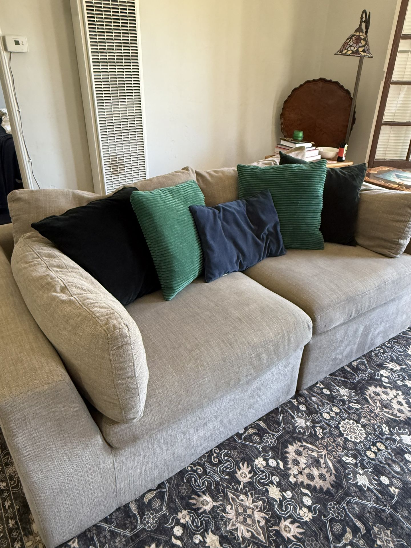 Grey Couch (with pillows)