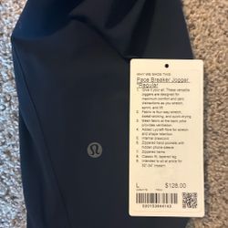 Navy blue lululemon pace breaker jogger