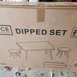 ACEssentials Kids Table and Stool Set