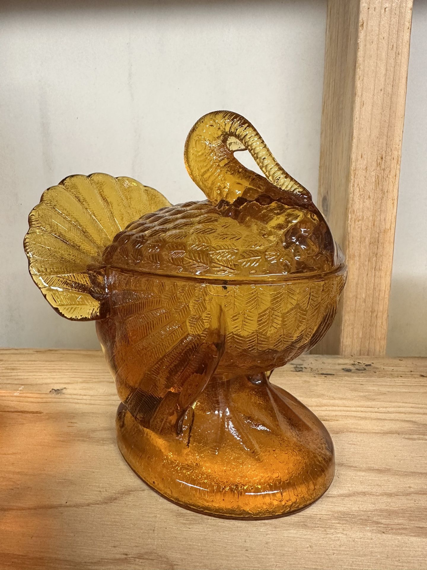 Vintage Turkey Candy Dish
