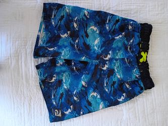 Shark swim trunks