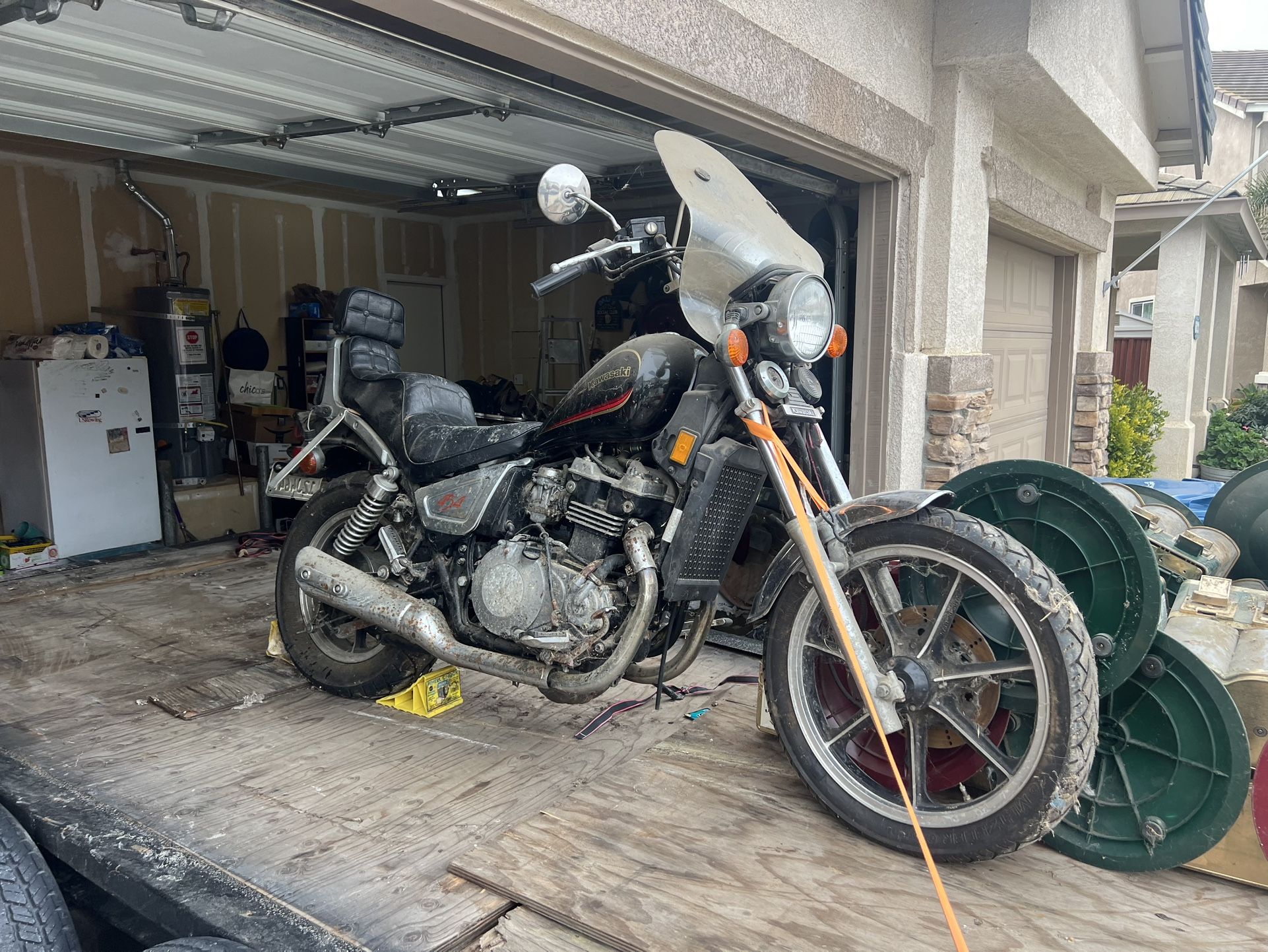 1987 Kawasaki 454 Ltd Motorcycle