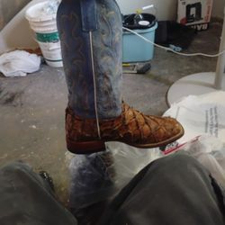Top Hand Collection Horsepower Square Tool Boots
