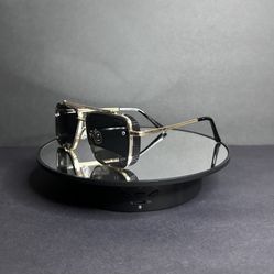Gafas de Sol Estilo Aviador en Dorado y Negro
