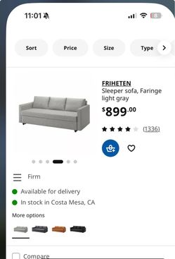 IKEA 2022 Sleeper Couch