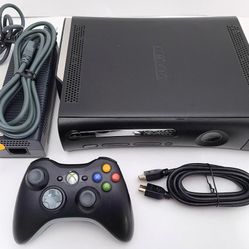 Microsoft Xbox 360 ELITE Core Model Matte Black Video Game Console System 120GB