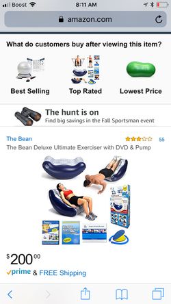 The bean ultimate exercise