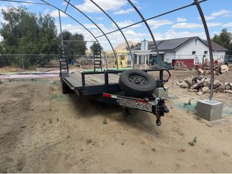 Texas Pride 20’ equipment trailer