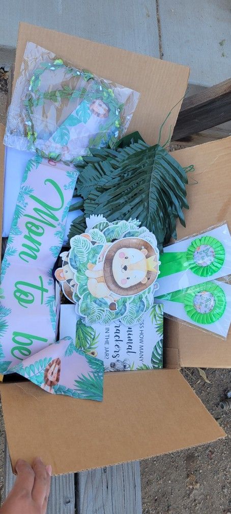 Safari Babyshower Decor