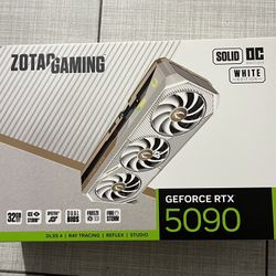 Zotac RTX 5090 Solid OC White Edition