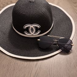 Beach Hat And Sunglasses Bundle