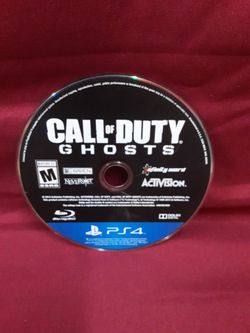 Call of Duty Ghosts Sony PlayStation 4 PS4 Video Game