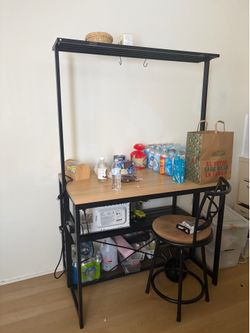 Bar kitchen island table