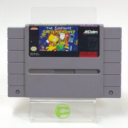 The Simpsons Bart's Nightmare (Super Nintendo, 1992)