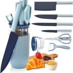 7-Piece Kitchen Knife Set （new）