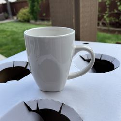 White, Coffe  Caps, Ceramic 45pc.$40