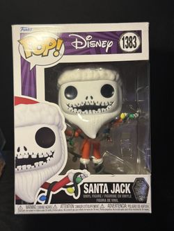 Disney Santa Jack Funko Pop 