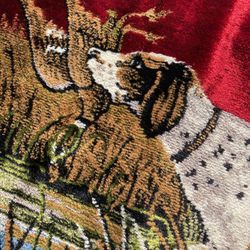 English Pointer Setter, Hunting Dog Tapestry Rug
