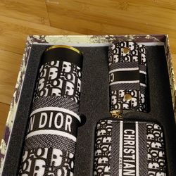 Brand New Coffee Digital Cup And Wallet And Key Bag With Box