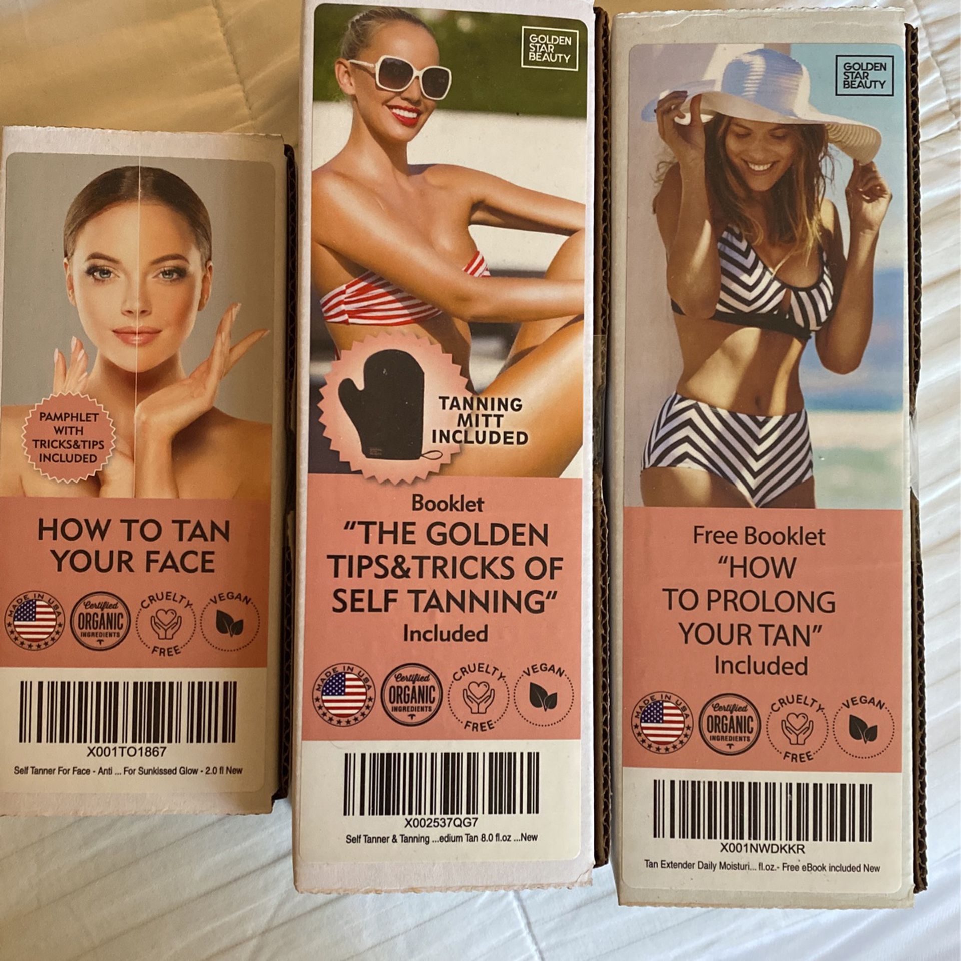 Brand New Tanning Set Never Been Opened 