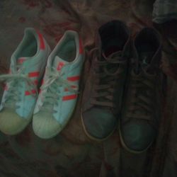 Addias And Nike Air Jordans 