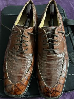 Leather Shoes, Snake Skin