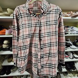 Burberry Bumble Gum Pink/ Check Oversized tpp