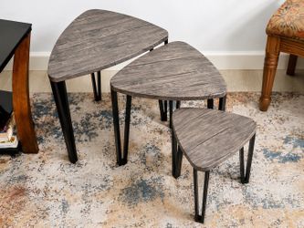 Modern 3-Piece Nesting Tables Set