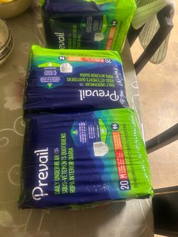 Brand New Prevail Adult Underwear (Size M) - 7 Packs Total