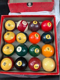 Belgium Pool Balls