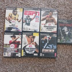 7 Ps2 Games Asking $15 Each Or All 7 For $85 Cash Must Pick Up Broadway And APACHE BUCKEYE AZ 