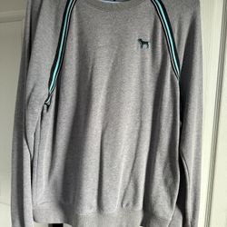 Pink Victoria Secret Pull Over Sweatshirt size Med