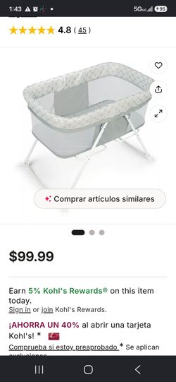 Bassinet  Grey color
