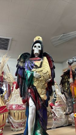 Santa muerte Ángel de Abundancia estatua / holy death Statue